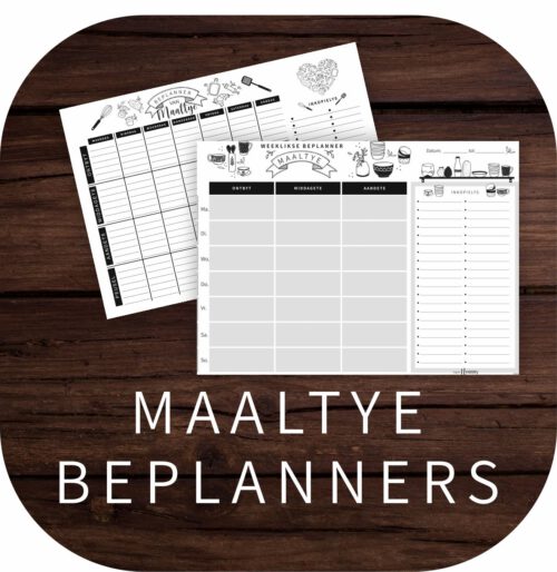 A4 Maaltye Beplanners