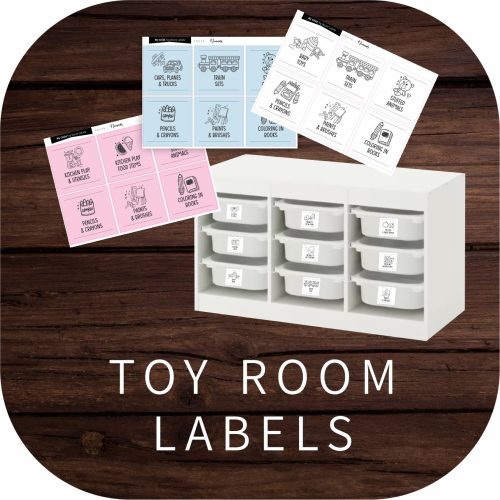 Toy Room Labels